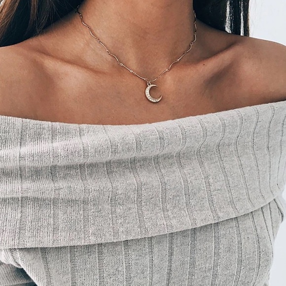 💙 moon necklace - Picture 2 of 3